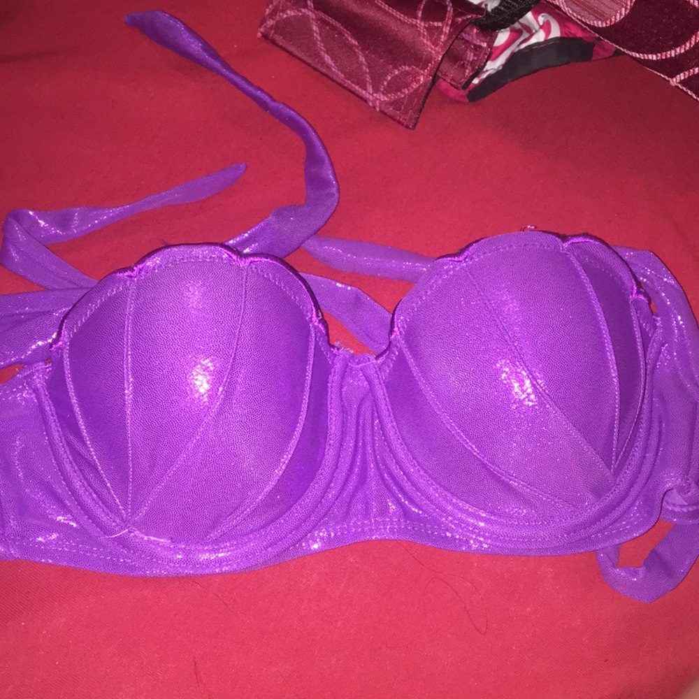 Ariel / Little mermaid bikini top small NWOT